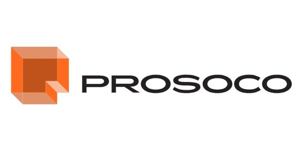 A black and white image of the proso logo.