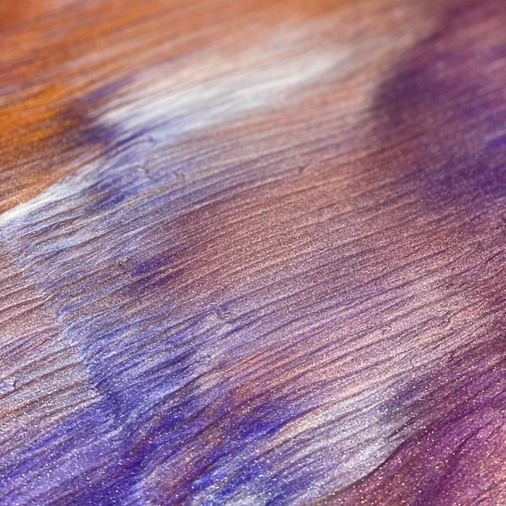 A close up of the wood grain on a table